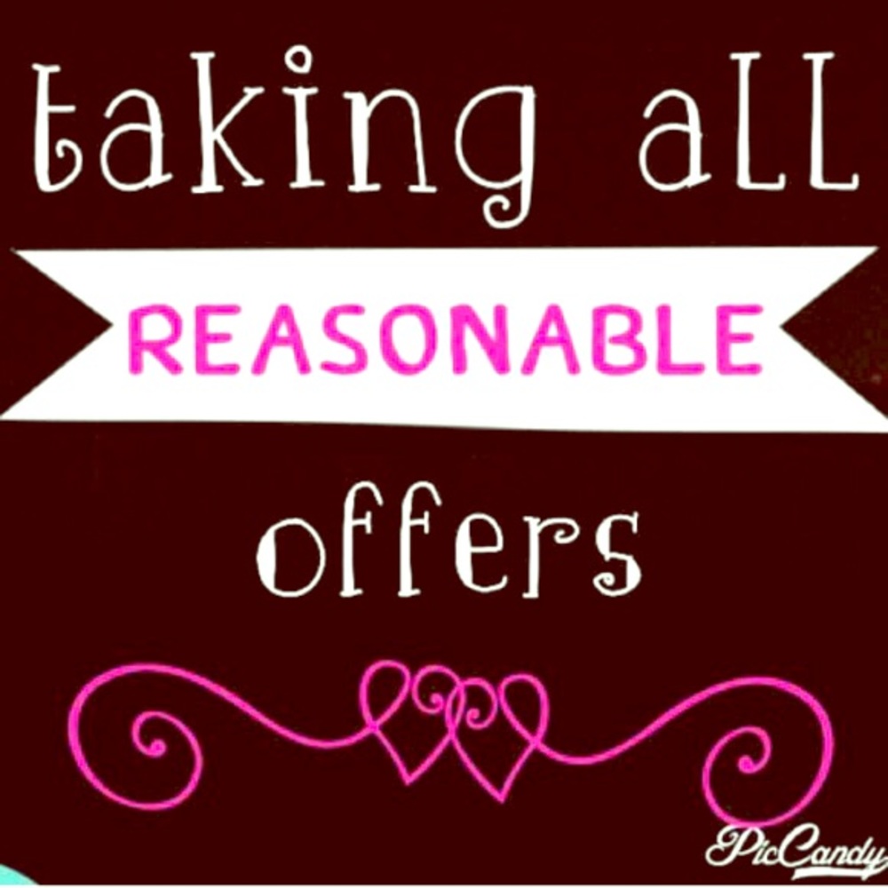 Reasonable offers might be considered 😄